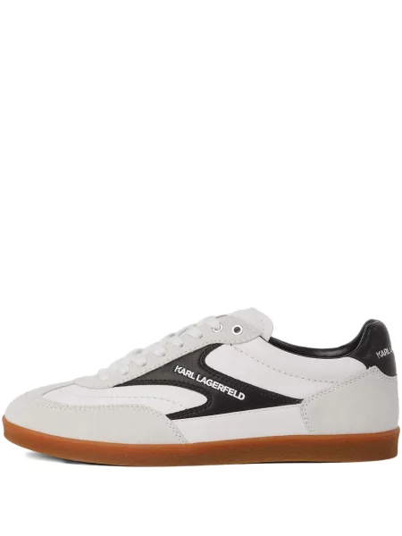 Sneakerși Karl Lagerfeld Jeans din piele alb