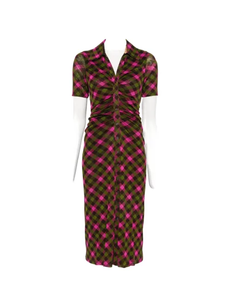 Rochie midi Dvf Diane Von Furstenberg cu imagine verde