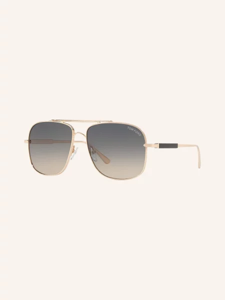 Tom Ford Okulary Przeciwsłoneczne Jude gold niebieskie
