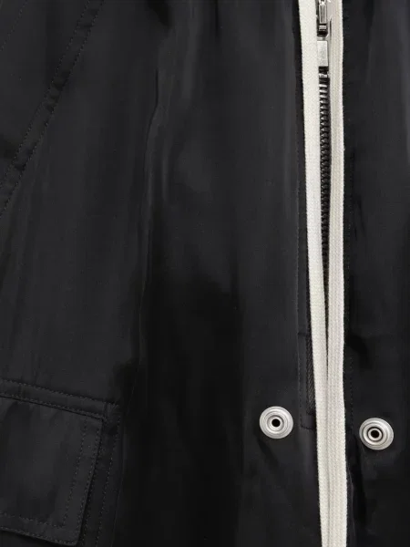 Pantaloni cargo Rick Owens cu cordon negru