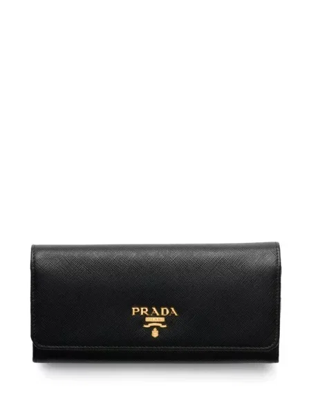 Portofel Prada din piele negru