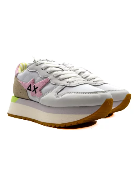 Sneakersy Sun68 białe