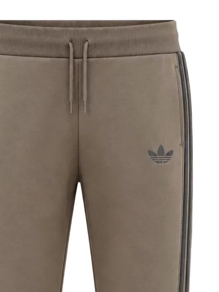 Hanorac Adidas cu dungi alergare verde