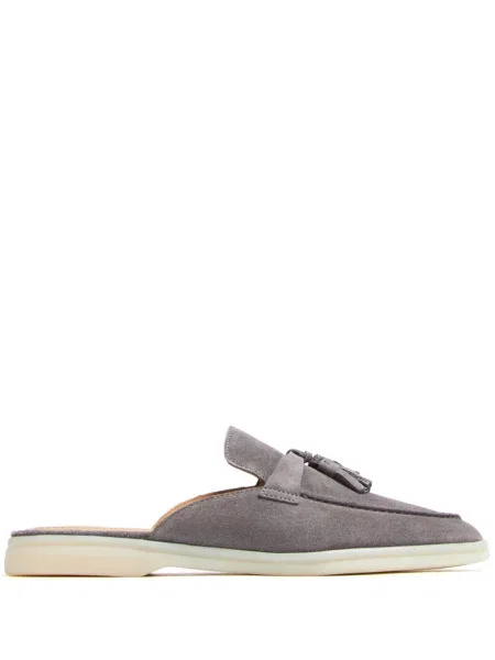 Papuci tip mules Scarosso gri