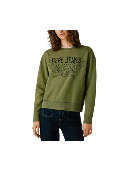 Bluza Pepe Jeans zielona