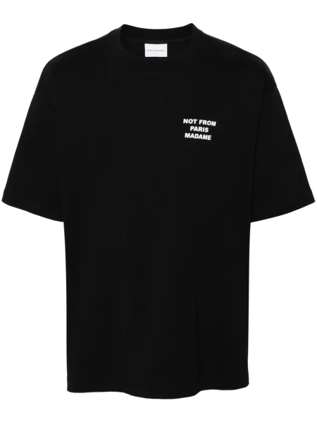 Tricou Drole De Monsieur cu imagine negru
