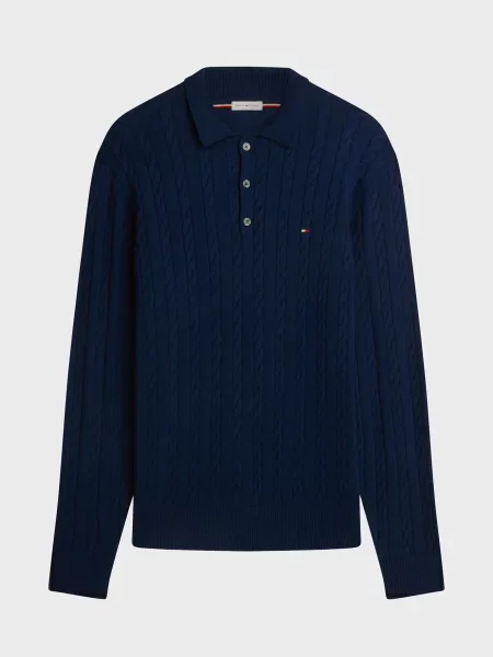Класичний светр Tommy Hilfiger синій