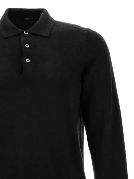 Tricou polo Gran Sasso negru