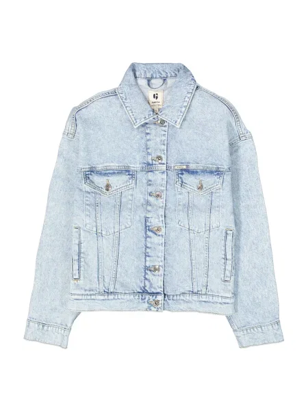 GARCIA Geacă de primăvară-toamnă denim albastru