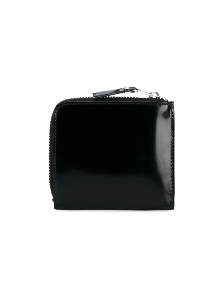 Pusiau užtrauktukas piniginė Comme Des Garçons Wallet juoda