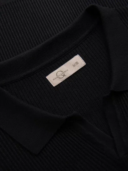 Polo majica Ombre crna