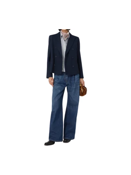 Marynarka Weekend Max Mara niebieska