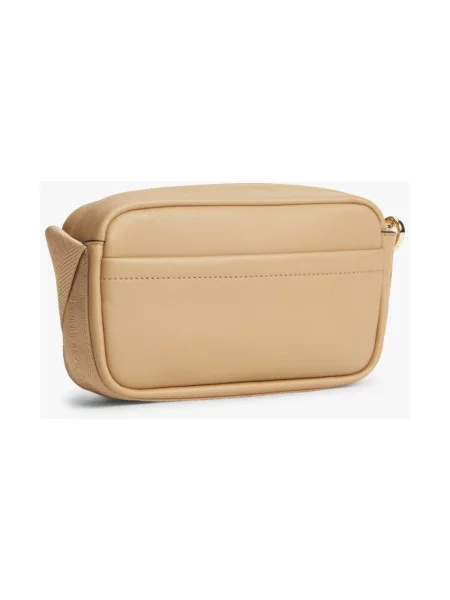 Tommy Hilfiger torebka crossbody z imitacji skóry beżowa