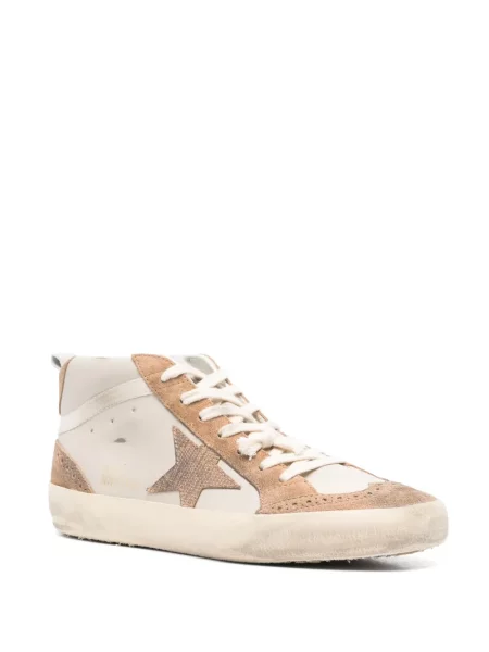 Sneakerși Golden Goose Mid Star auriu