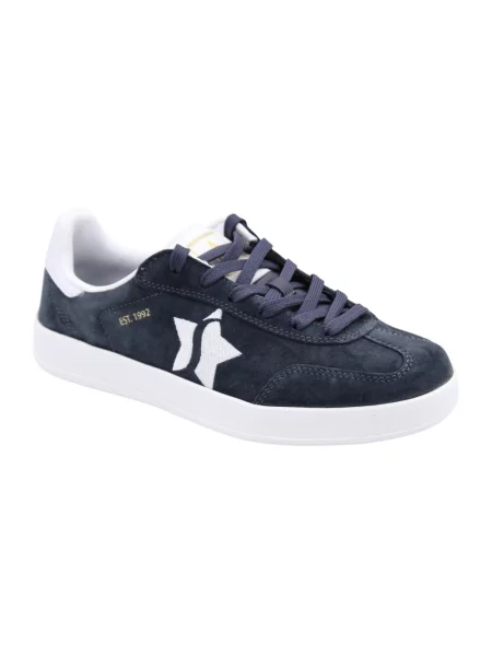 Sneakersy Skechers niebieskie
