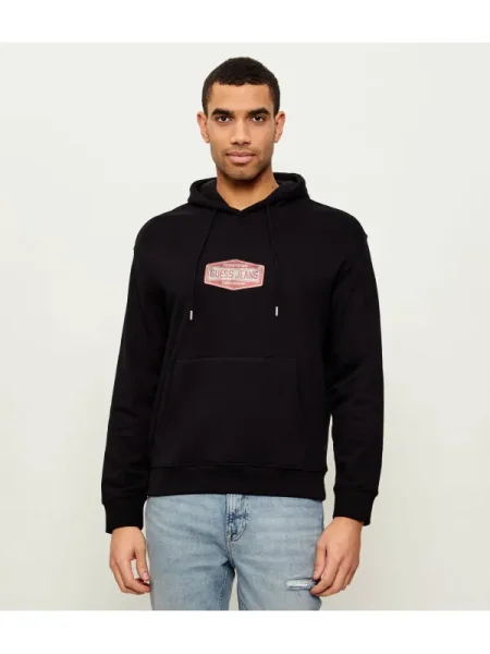 Guess Jeans Hanorac Roy negru