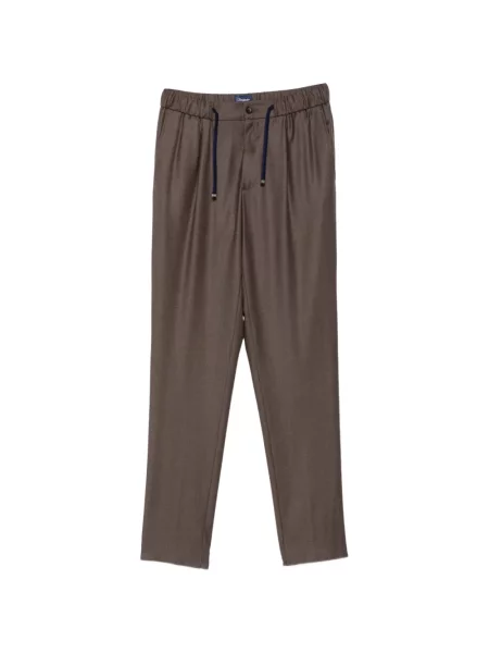 Pantaloni Drumohr cu cordon maro
