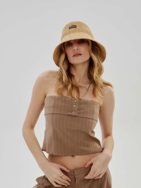 Klobouk LE SH KA headwear Bucket Hat béžová