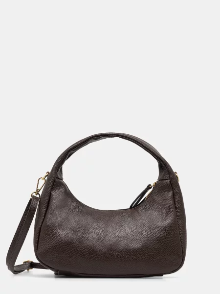 Кожена чанта Answear.LAB кафяво