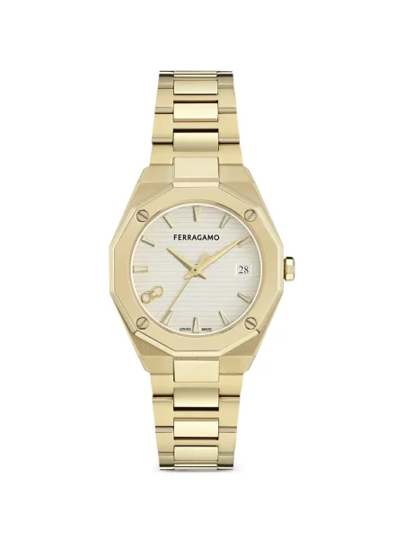 Ceas Ferragamo alb