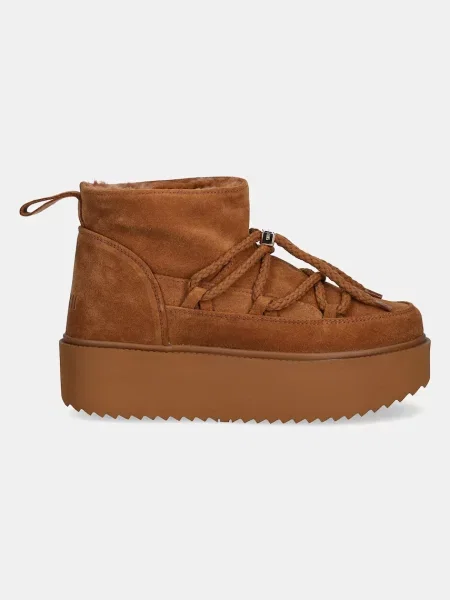 Μπότες Χιονιού Inuikii Classic Low Platform Καφέ κίτρινο
