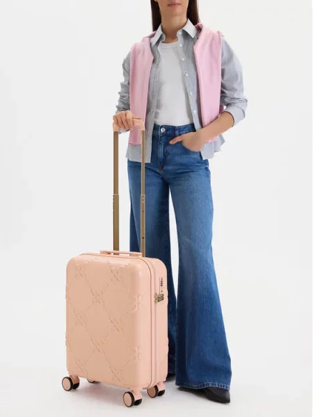 Nine West Valiză de cabină BEIGE bej