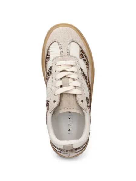 Sneakerși Inuikii cu imagine cu model leopard