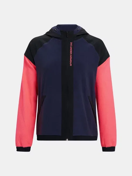 Hanorac cu glugă Under Armour din fleece negru