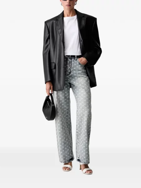 Blugi Armani Exchange cu imagine albastru