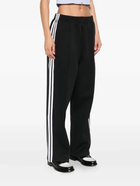 Панталон Adidas на райета изрязани кафяво