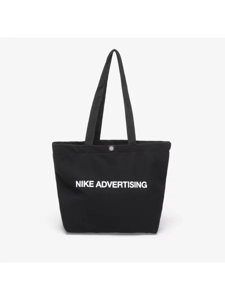 Taška Nike Heritage "Your Message Here" Tote Bag Black/ White/ Safety Orange Universal bílá