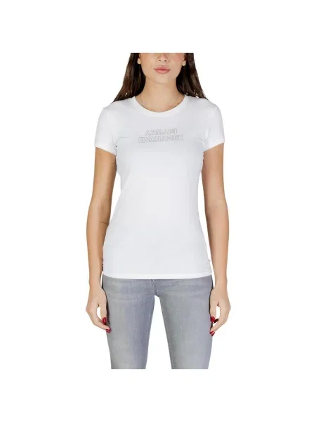 Tricou Eax alb