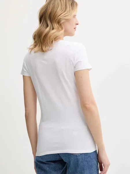 Tričko Armani Exchange černá bílé