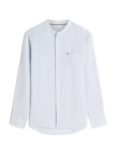 TOMMY HILFIGER Cămașă albastru deschis alb