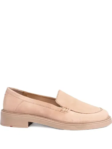 Pantofi loafer Lloyd din piele de căprioară slip-on roz