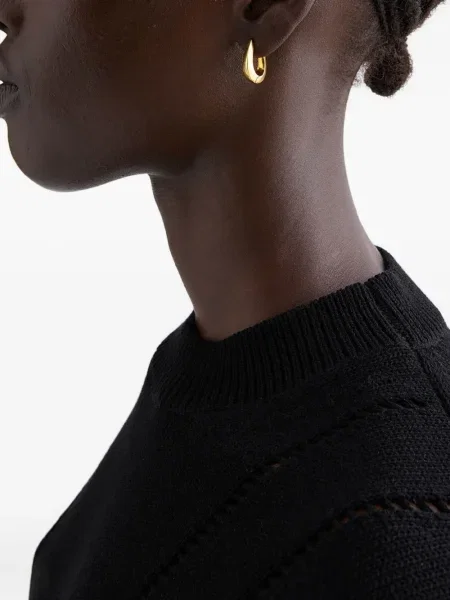 Cercei Jil Sander auriu