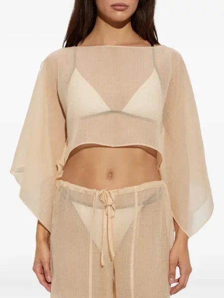Decupat poncho Balmain
