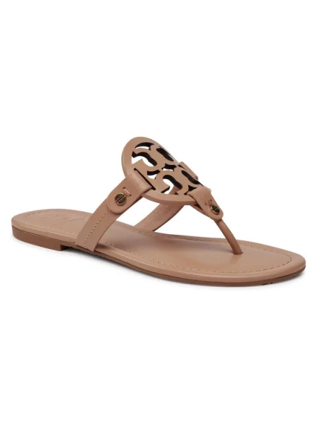 Papuci Tory Burch bej
