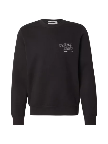 Calvin Klein Jeans Megztinis be užsegimo juoda balta