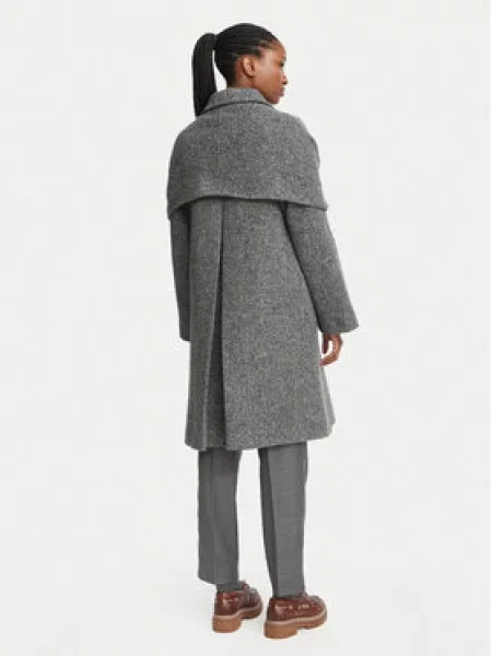Weekend Max Mara Vilnonis paltas Latino pilka
