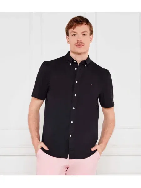 Tommy Hilfiger Cămașă FLEX | negru
