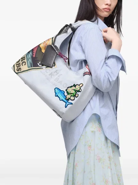 Geantă shopper Marc Jacobs albastru
