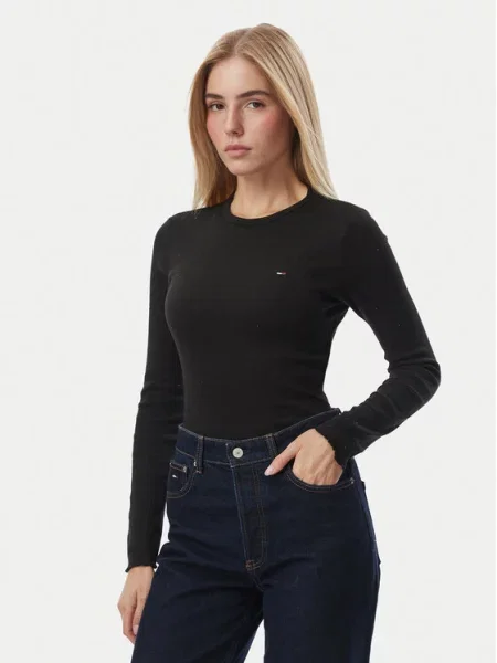 Halenka Tommy Jeans černá