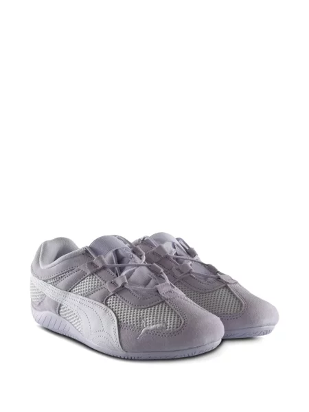 Sneakerși Puma Suede plasă gri