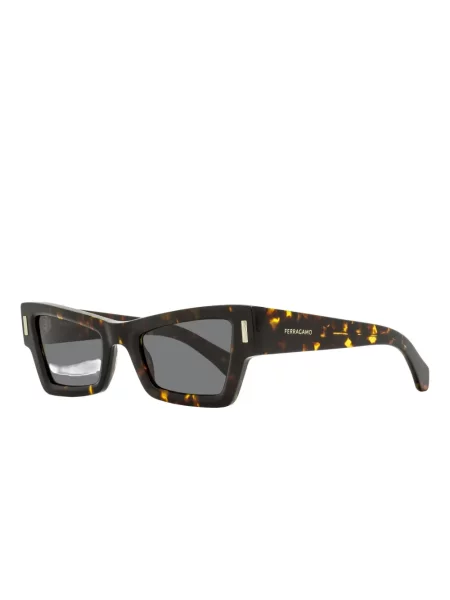 Okulary przeciwsłoneczne Ferragamo Eyewear czarne