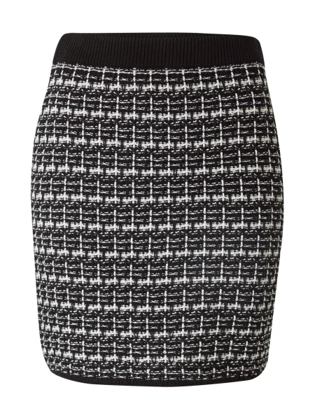 ABOUT YOU Fustă Jale negru alb