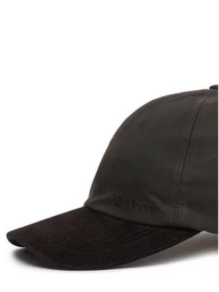 Barbour Šiltovka Tmavo zelená