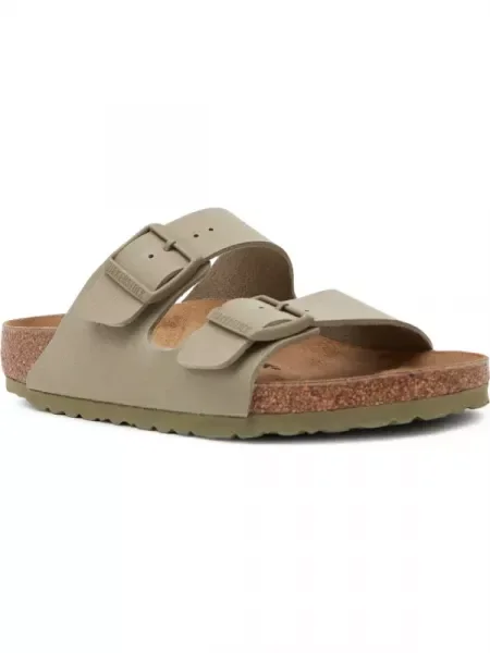 Birkenstock De piele șlapi Arizona | narrow fit kaki