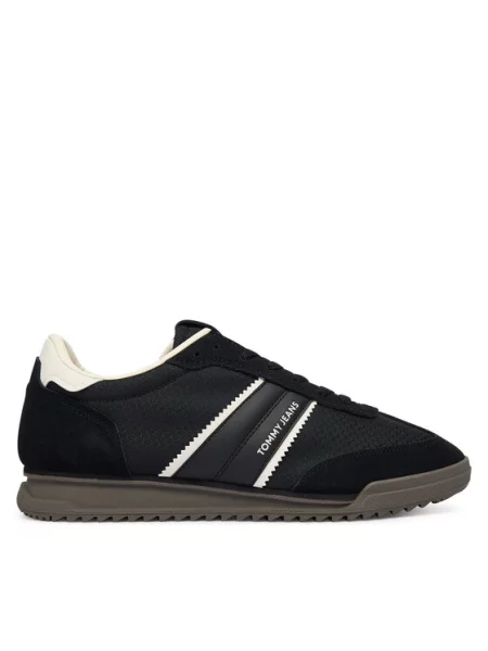 Superge Tommy Jeans Tjm Retro Runner Cleated Winter črna