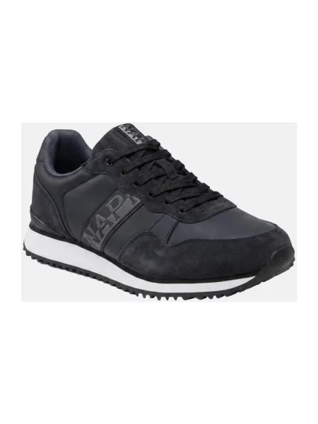 Sneakersy Napapijri zamszowe czarne